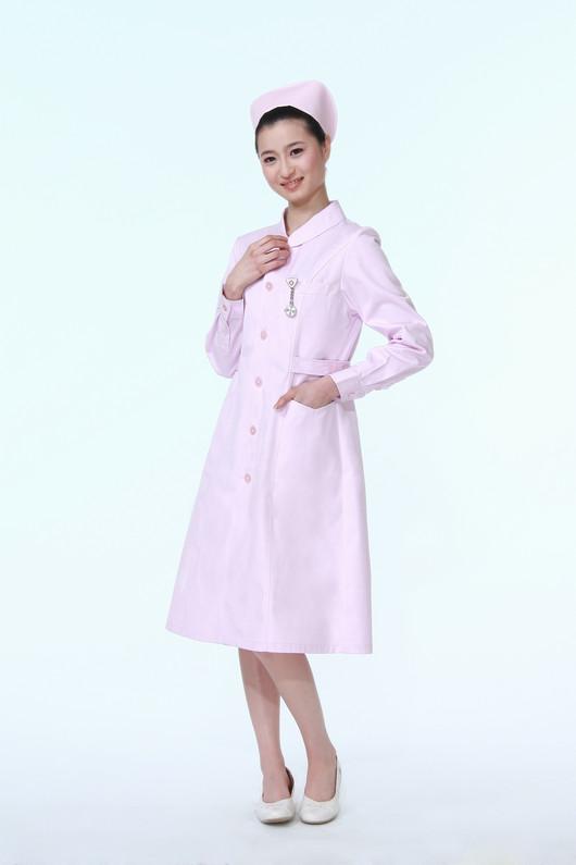 廠(chǎng)家定制醫護長(cháng)袖白大褂 醫院醫生工作服 藥店實(shí)驗室護士服